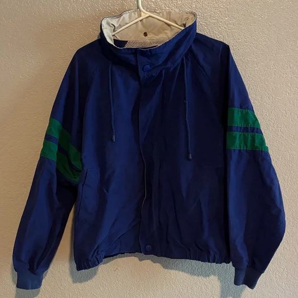 Nautica green and Blue Jacket vintage - Picture 2 of 8